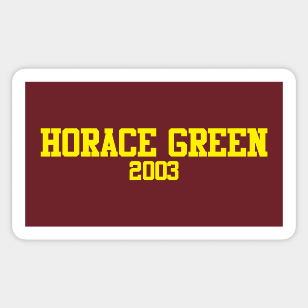 Horace Green 2003 Sticker by GloopTrekker